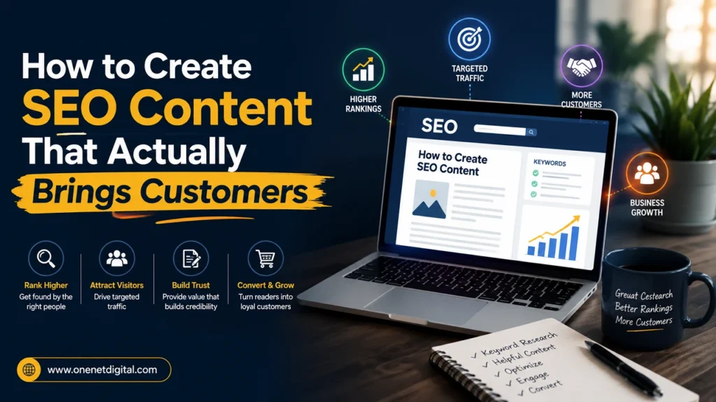 How to Create SEO Content That Actually Brings Customers