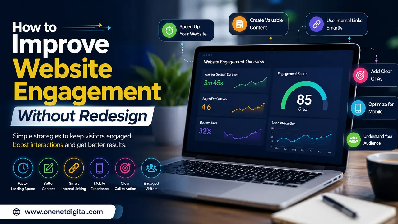 How to Improve Website Engagement Without Redesign