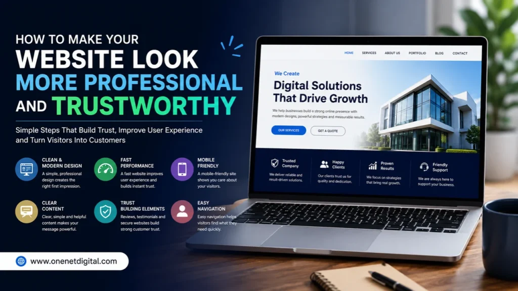 How to Make Your Website Look More Professional and Trustworthy