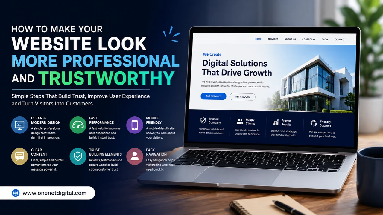 How to Make Your Website Look More Professional and Trustworthy