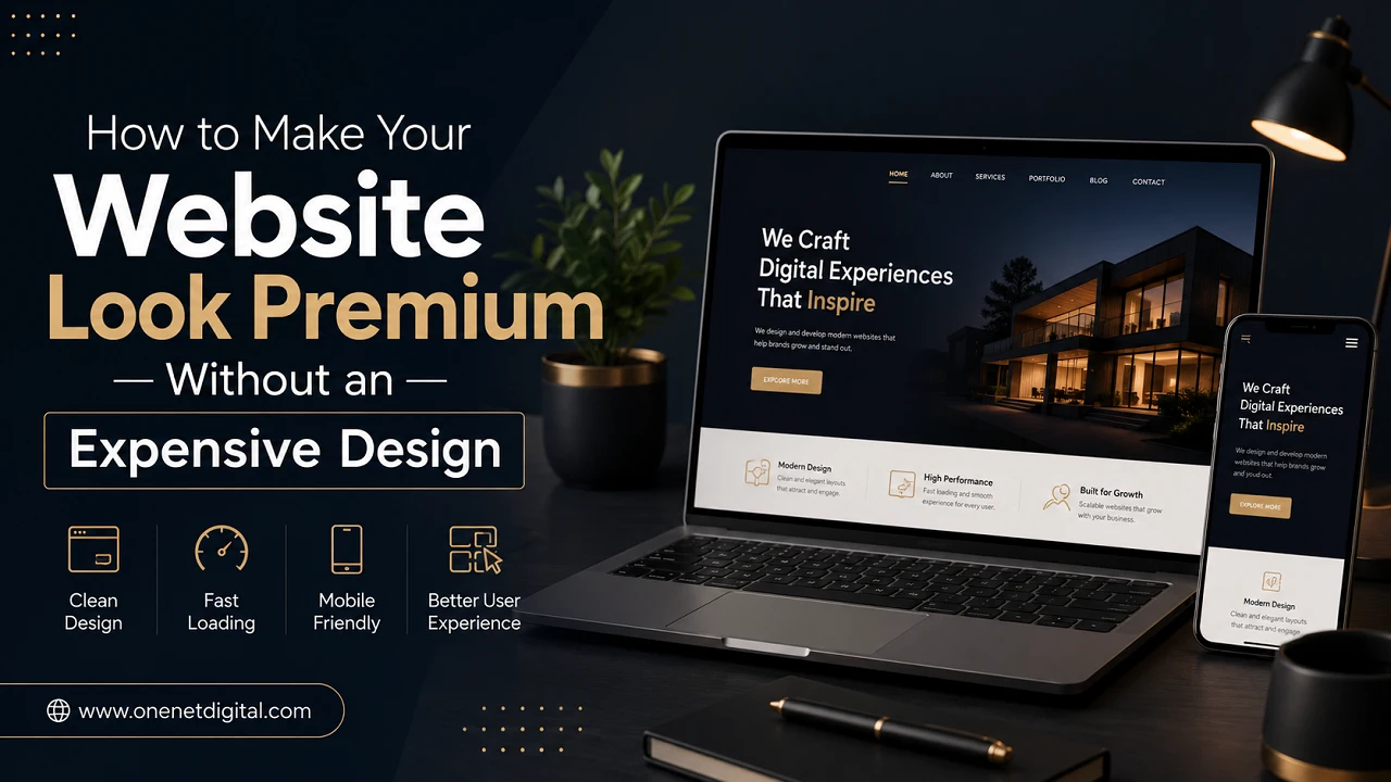 How to Make Your Website Look Premium Without an Expensive Design