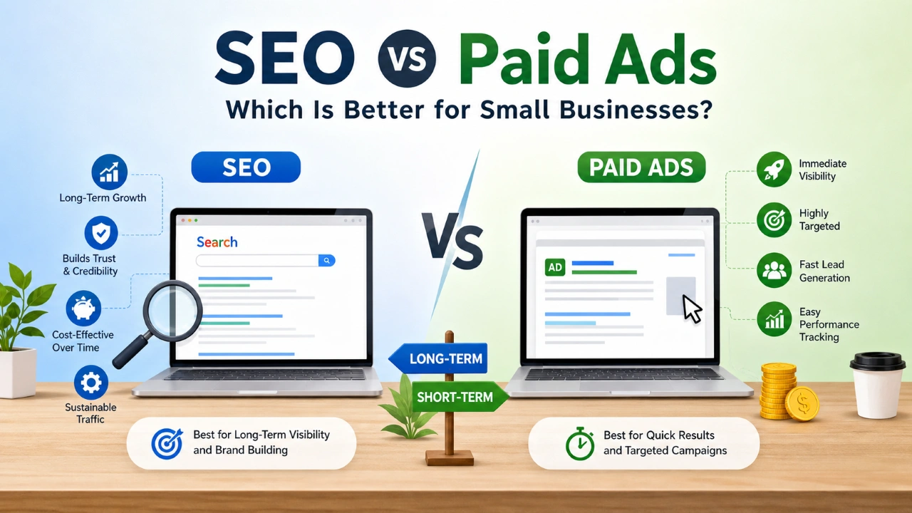 SEO vs Paid Ads What's Best for Small Businesses