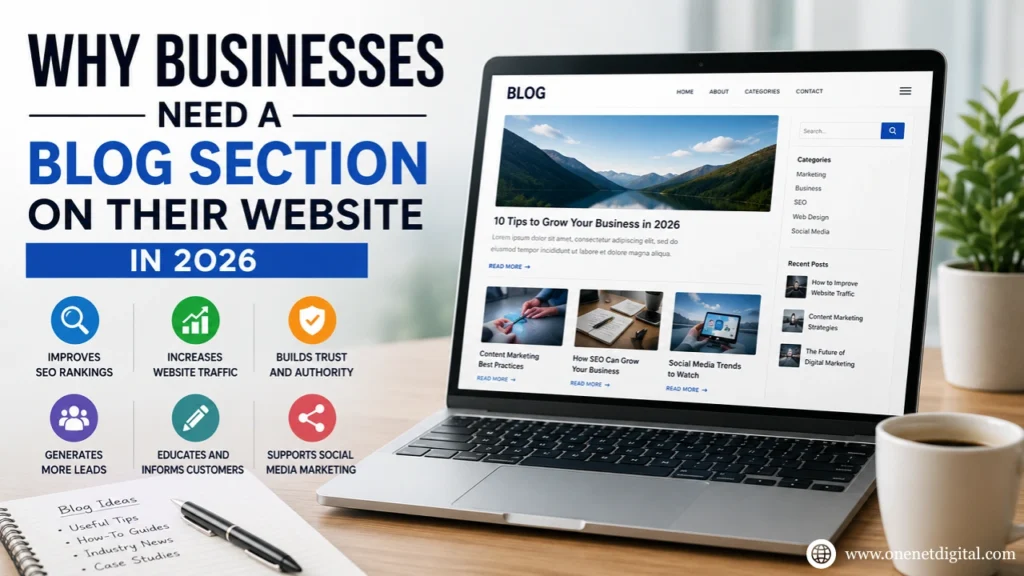 Why Businesses Need a Blog Section on Their Website in 2026