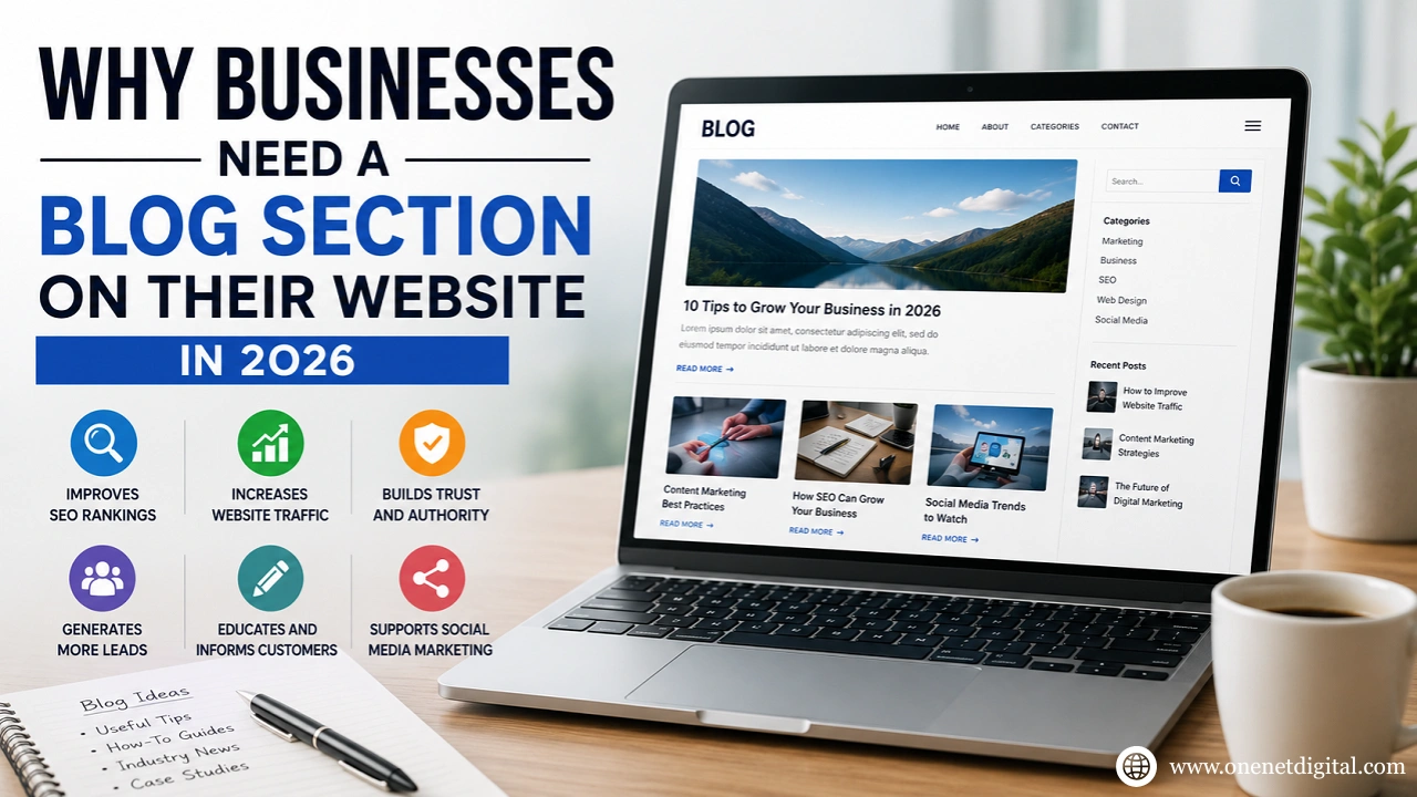 Why Businesses Need a Blog Section on Their Website in 2026