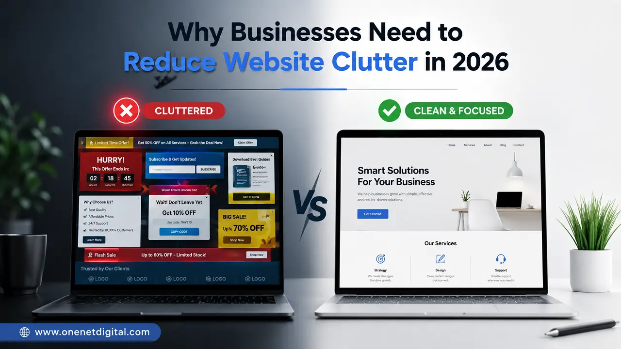 Why Businesses Need to Reduce Website Clutter in 2026