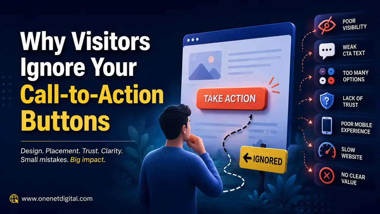 Why Visitors Ignore Your Call-to-Action Buttons