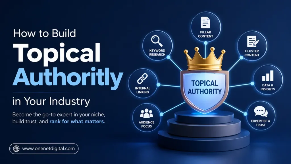 How to Build Topical Authority in Your Industry | One Net Digital