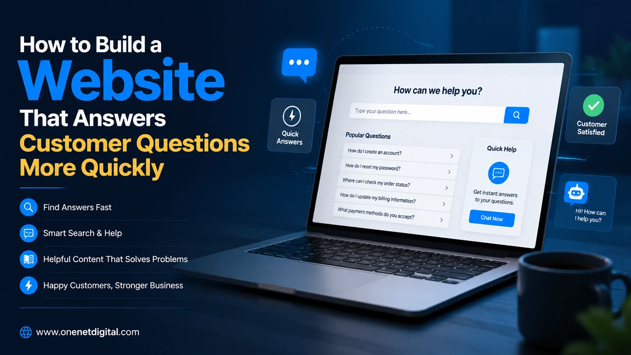 How to Build a Website That Answers Customer Questions More Quickly