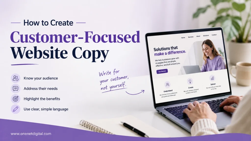 How to Create Customer-Focused Website Copy