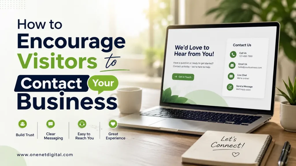 How to Encourage Visitors to Contact Your Business