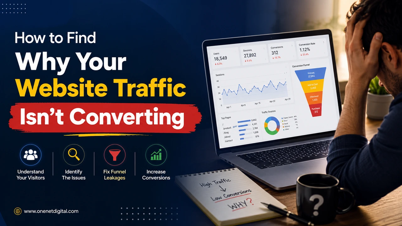 How to Find Why Your Website Traffic Isn't Converting