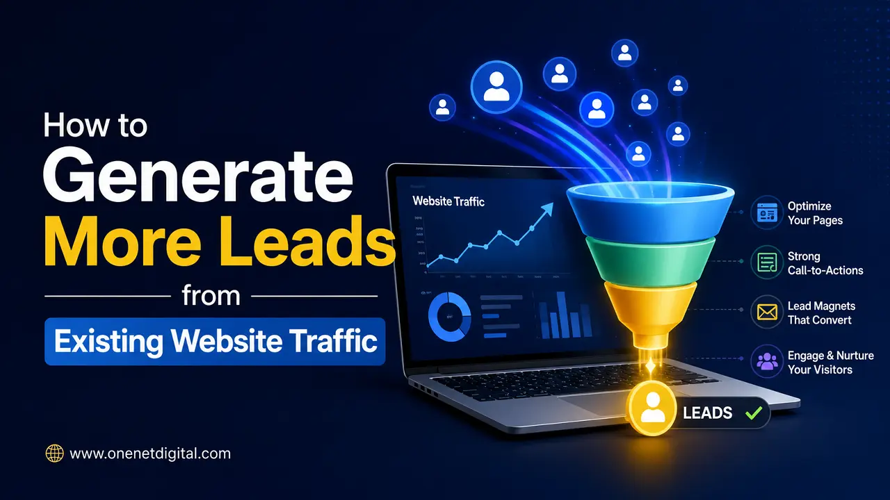 How to Generate More Leads from Existing Website Traffic