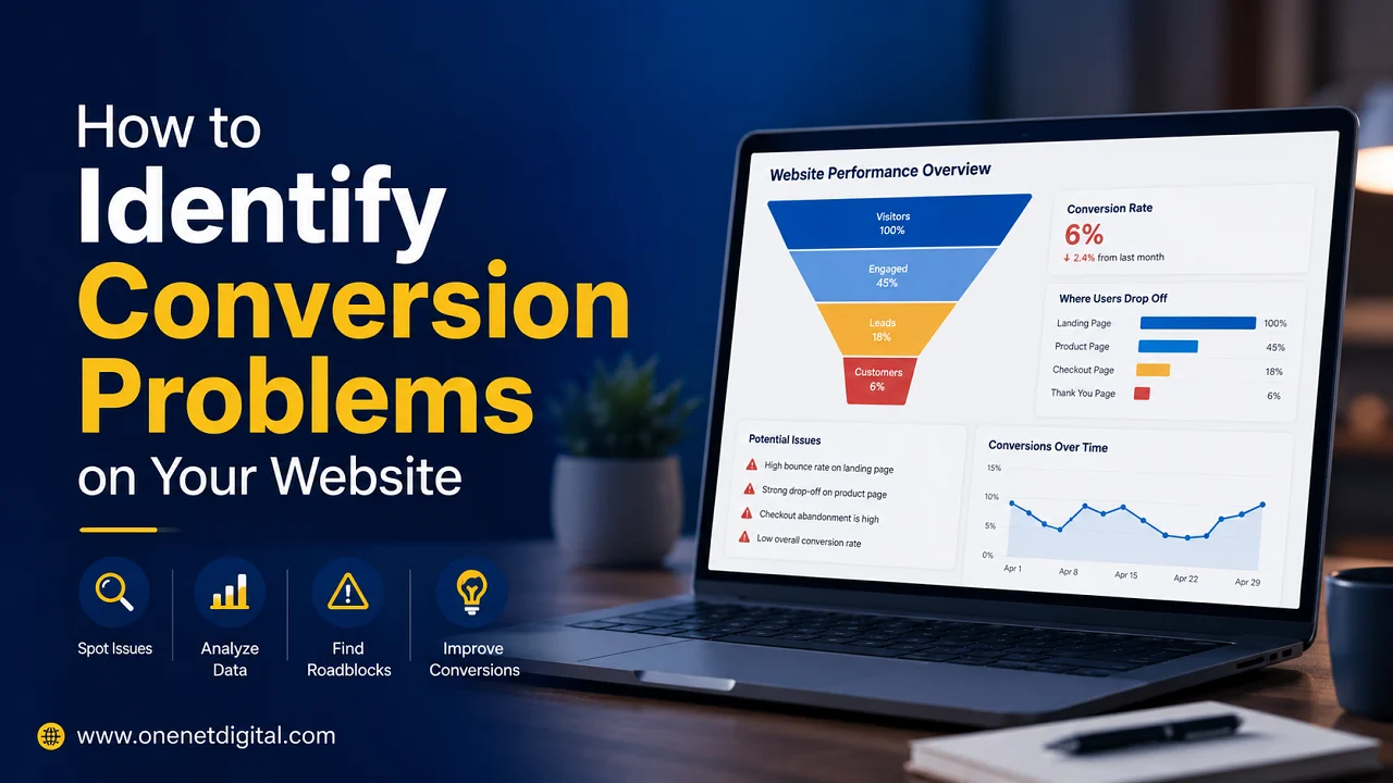 How to Identify Conversion Problems on Your Website