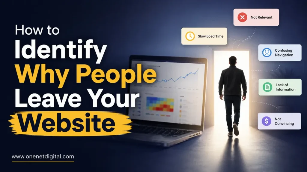 How to Identify Why People Leave Your Website