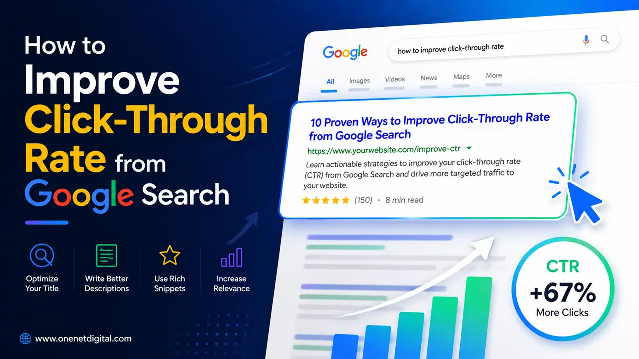 How to Improve Click-Through Rate from Google Search