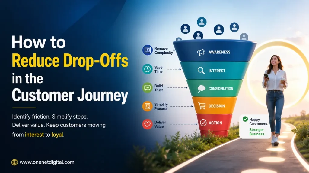 How to Reduce Drop-Offs in the Customer Journey