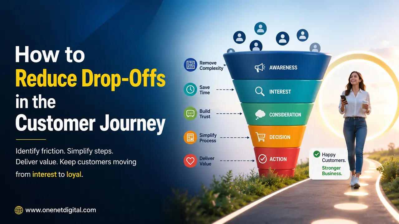 How to Reduce Drop-Offs in the Customer Journey