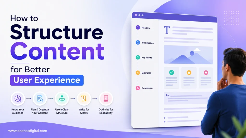 How to Structure Content for Better User Experience