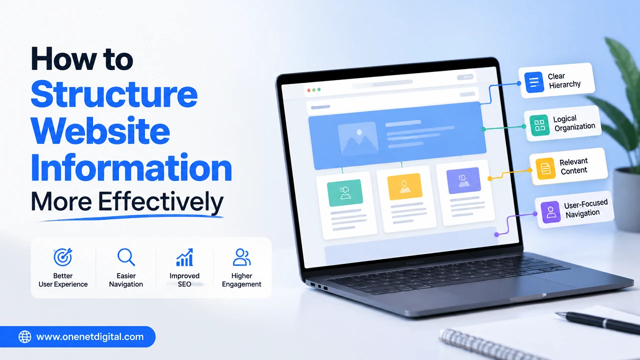 How to Structure Website Information More Effectively