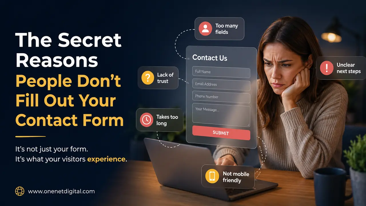 The Secret Reasons People Don't Fill Out Your Contact Form