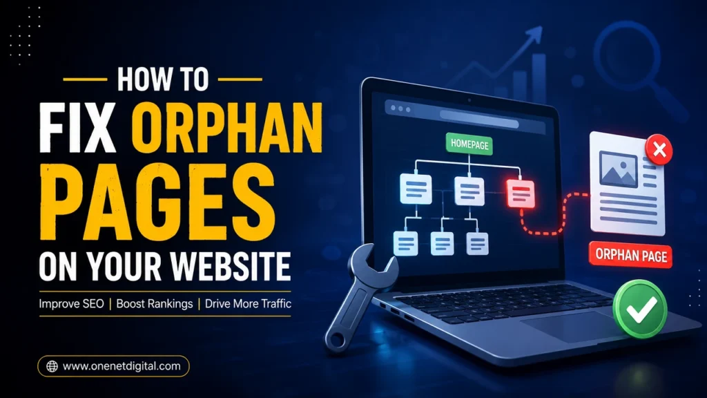 How to Fix Orphan Pages on Your Website | One Net Digital