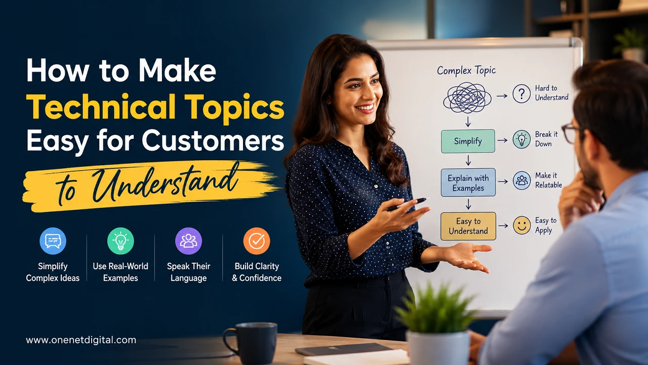 How to Make Technical Topics Easy for Customers to Understand