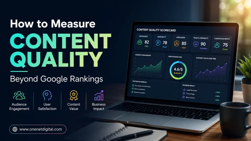 How to Measure Content Quality Beyond Google Rankings