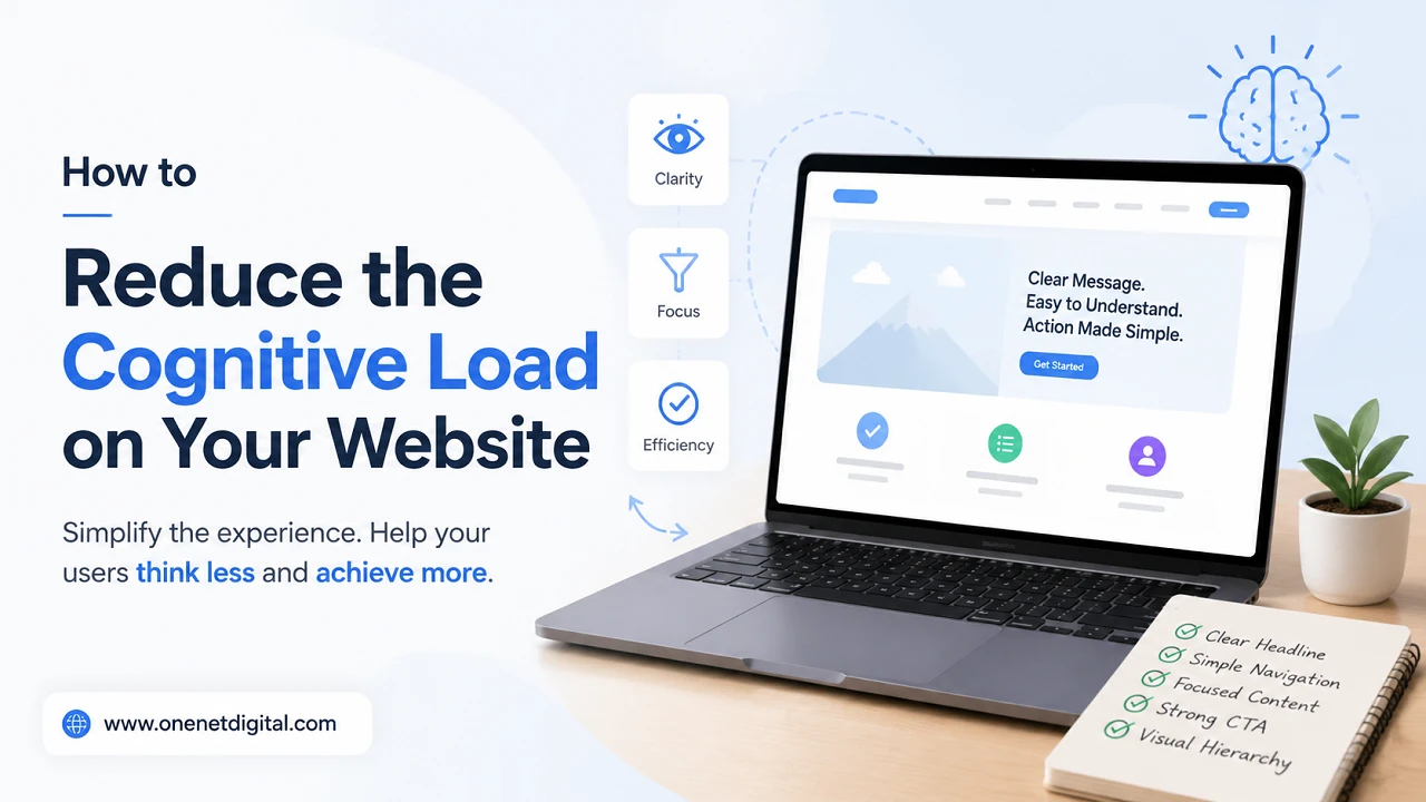 How to Reduce the Cognitive Load on Your Website