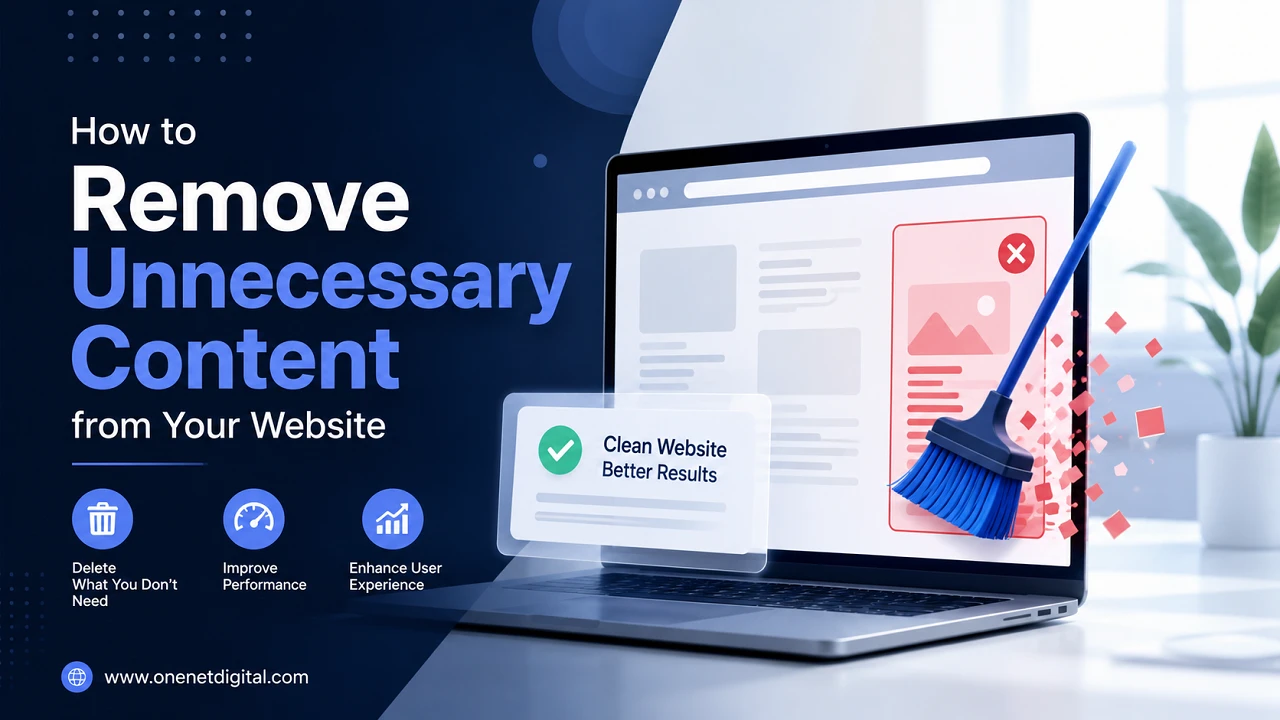 How to Remove Unnecessary Content from Your Website
