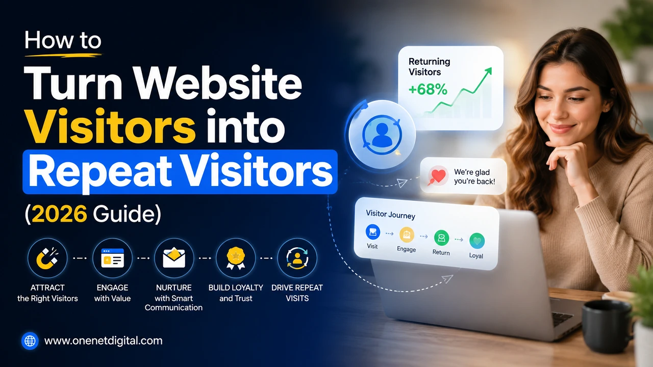 How to Turn Website Visitors into Repeat Visitors (2026 Guide)