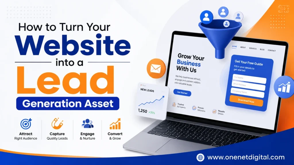 How to Turn Your Website into a Lead Generation Asset