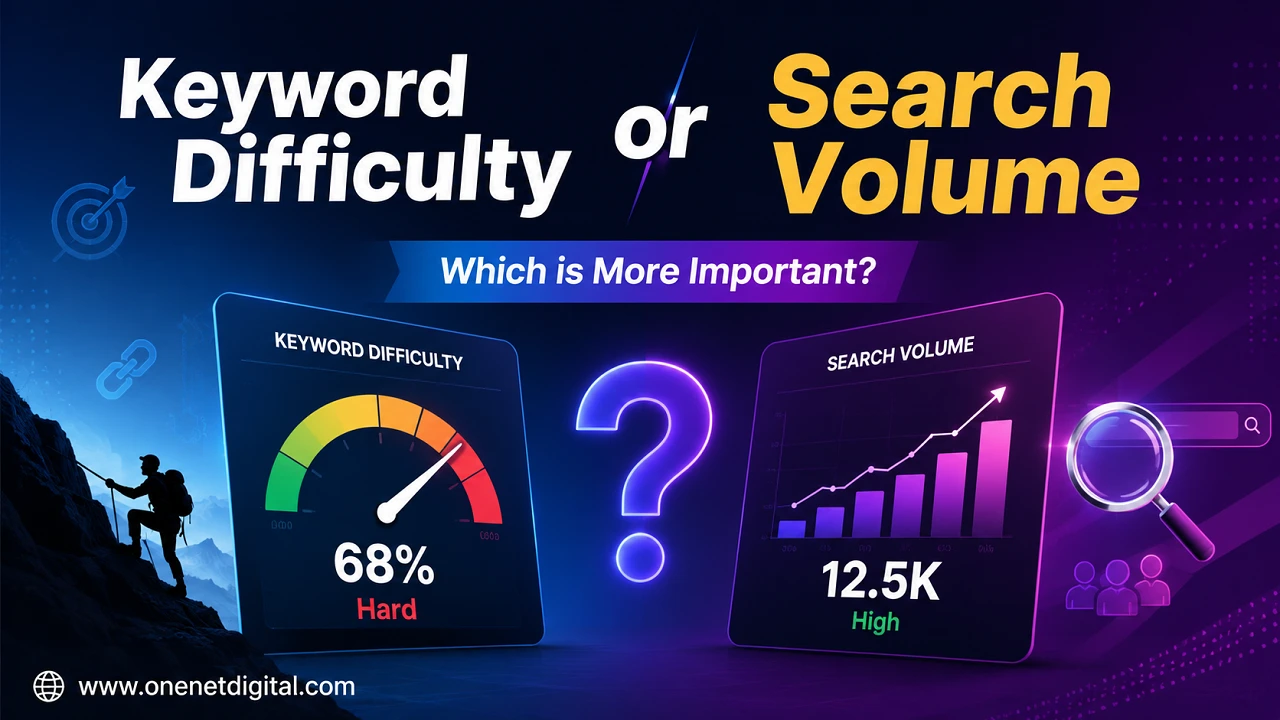 Keyword Difficulty or Search Volume Which is More Important