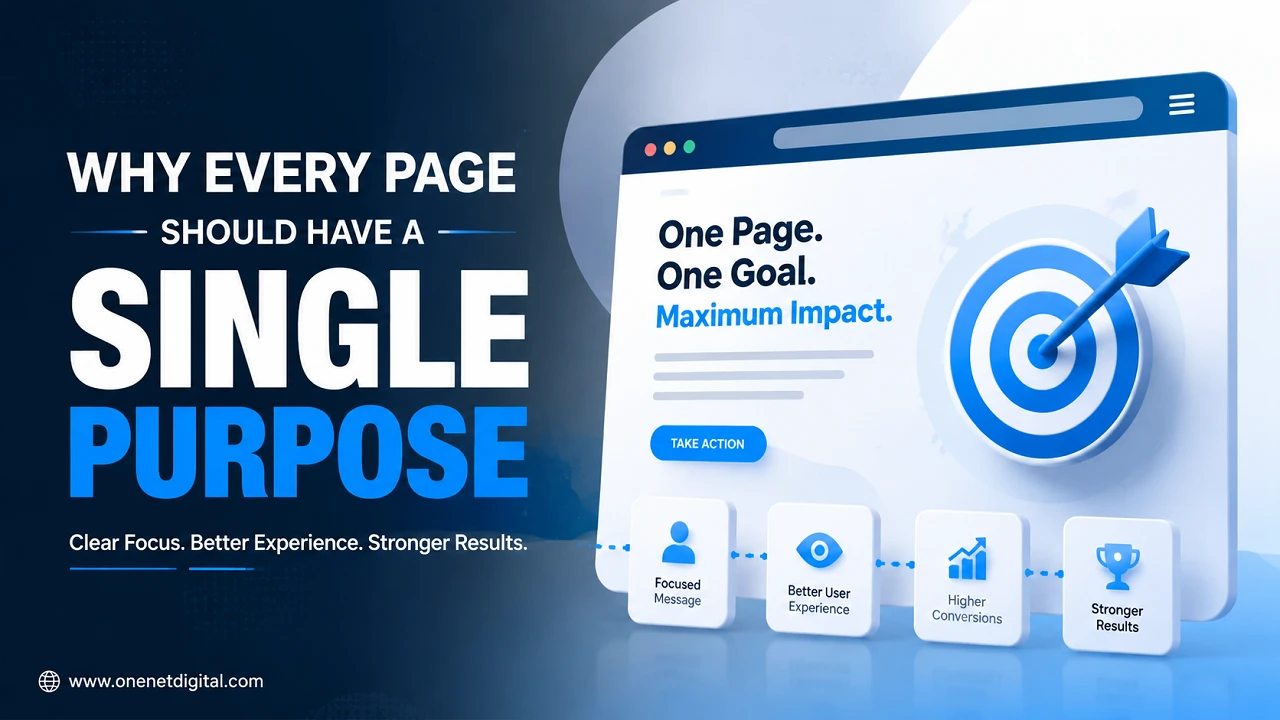 Why Every Page Should Have a Single Purpose