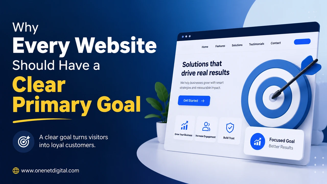 Why Every Website Should Have a Clear Primary Goal