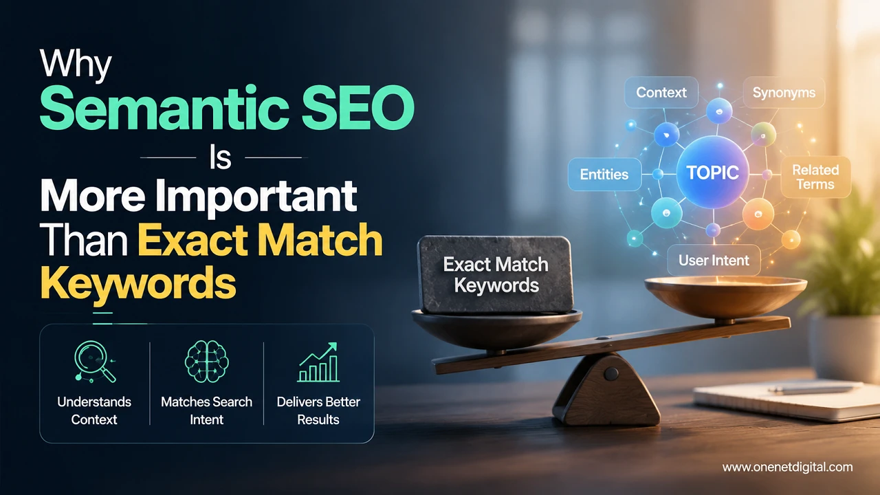 Why Semantic SEO Is More Important Than Exact Match Keywords