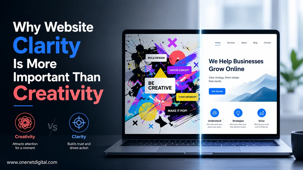 Why Website Clarity Is More Important Than Creativity