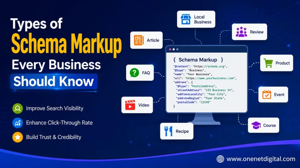 Types of Schema Markup Every Business Should Know